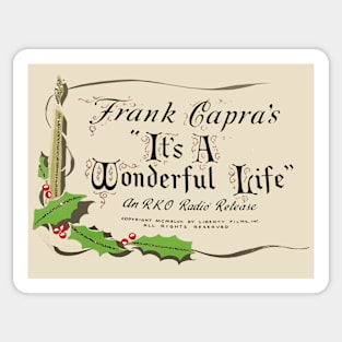 It's a Wonderful Title Card! Sticker